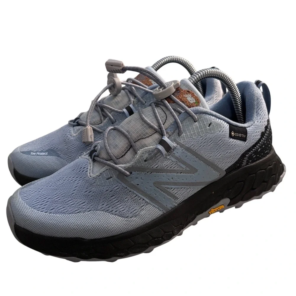 New Balance Fresh Foam X Hierro v7 GORE-TEX Trail Shoes Blue WTHIER7A Womens 8.5